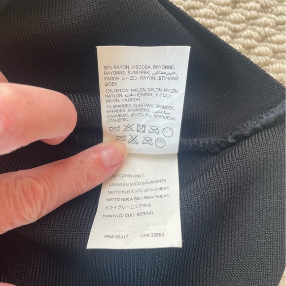 Bebe Black Bandage Skirt Size S - Picture 10 of 12